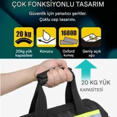 Proskit ST-308 Çok Fonksiyonlu Sırt Takım Çantası