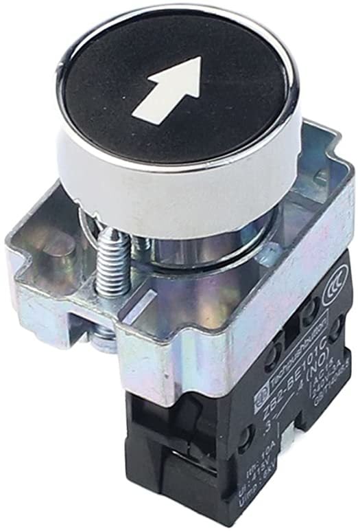 BA3351 İşaretli Metal Yaylı Buton N/O
