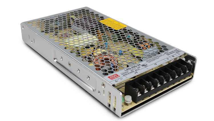 Mean Well LRS-200-12 -12VDC 17A Metal Kasa Güç Kaynağı