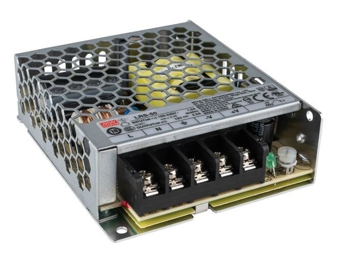 Mean Well LRS-50-48 Metal Kasa Adaptör