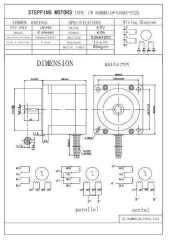 86mm 8.5Nm 4.9A Nema 34 Step Motor - 86HS85