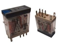 46.52 12V Dc 8 Pin Çift Kontak Röle