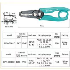 Proskit 8PK-3002D Hassas Kablo Soyucu