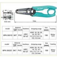 Proskit 8PK-3001D Hassas Kablo Soyucu