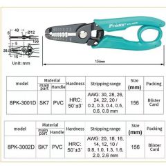 Proskit 8PK-3001D Hassas Kablo Soyucu