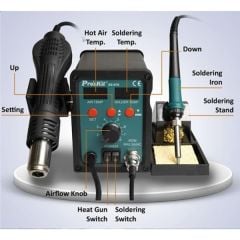 Proskit SS-979B Sıcak Hava Üflemeli Havya İstasyonu