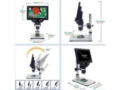 12Mp 1200X Full Hd 7 inç Dijital Mikroskop