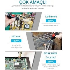 Proskit GS-23K Gazlı Havya Seti