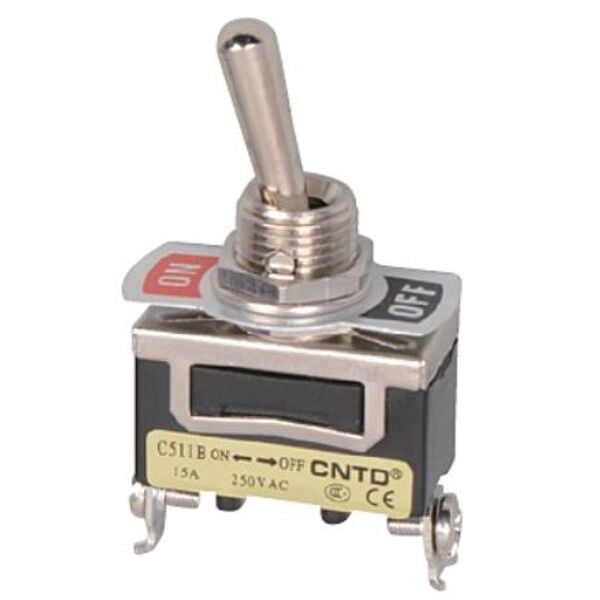 Cntd C511B  On-Off 2P Toggle Switch