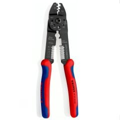 Knipex 97 21 215B Pabuç Sıkma ve Kablo Sıyırma Pensesi
