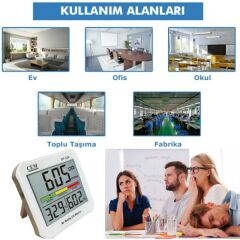 Cem DT-326 Hava Kalitesi ve Karbondioksit Ölçer