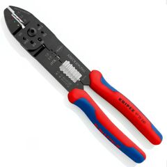 Knipex 97 22 240 Pabuç Sıkma ve Kablo Sıyırma Pensesi