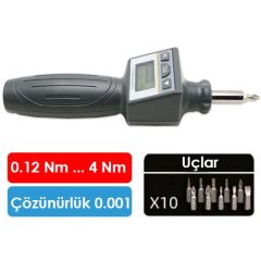 Loyka ANS-R-4 Dijital Torkmetre Tornavida Seti 4Nm