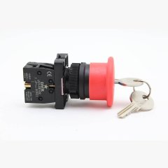 LAY5-ES142 Kalıcı Anahtarlı Acil Stop Butonu NC