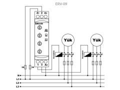 Tense ERV-09 Multifonksiyonlu Flaşör Zaman Rölesi
