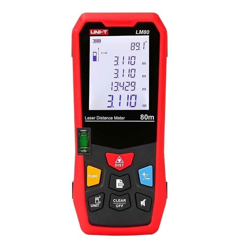 Unit LM80 Lazer Mesafe Ölçer Lazermetre 80m