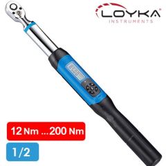 Loyka AWJ4-0200 Cırcır Başlı Dijital Torkmetre Tork Anahtarı 200Nm