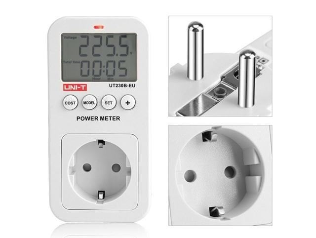 Unit UT230B-EU Priz Tipi Wattmetre