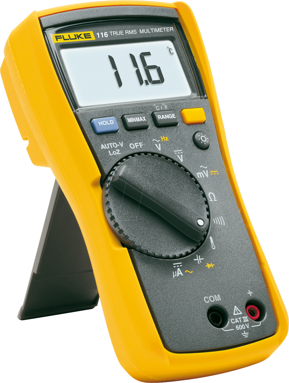 Fluke-116 Sıcaklık ve Mikroamper Ölçme Özellikli HVAC Multimetre