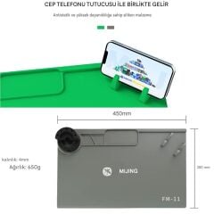 Mijing FM-11 Antistatik Silikon Tamir Matı