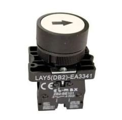 LAY5-EA3341 İşaretli Plastik Yaylı Buton 1NO