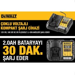 Dewalt DCB1104-QW 12/18V Lion Batarya Şarj Cihazi