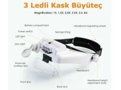 Class MG820 Led Işıklı Kafa Büyüteci