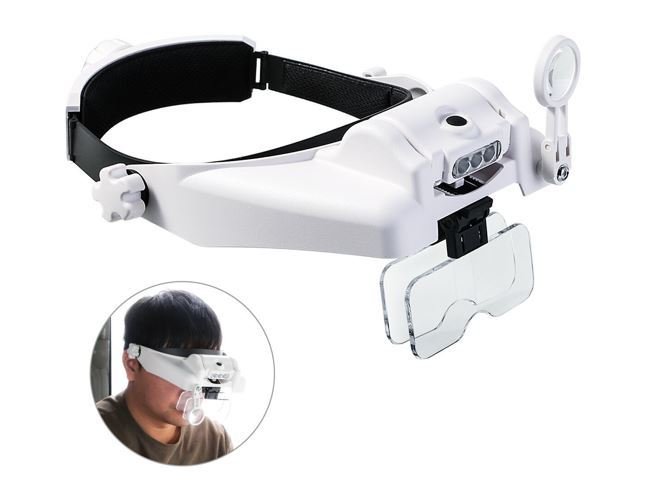 Class MG820 Led Işıklı Kafa Büyüteci