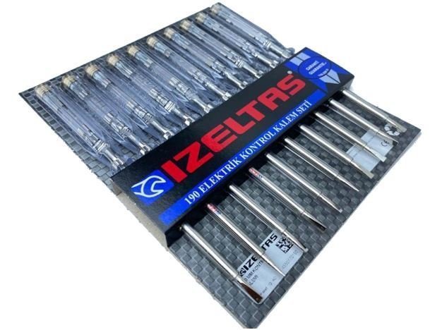 İzeltaş 190mm Elektrik Kontrol Kalemi 10'lu Paket