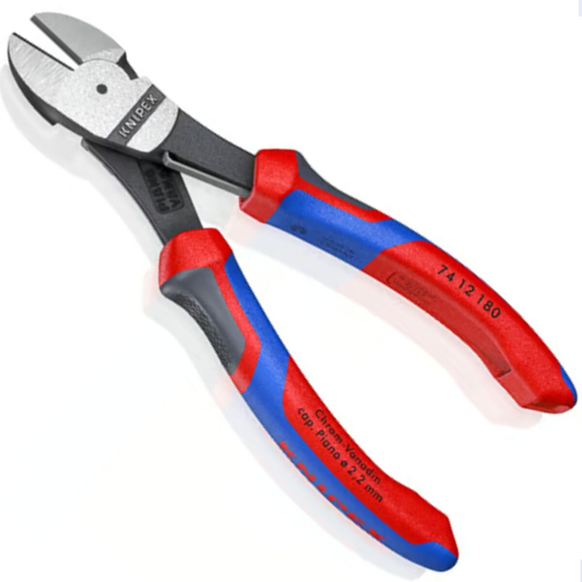 Knipex 74 12 180 Ağır Hizmet Yan Keski