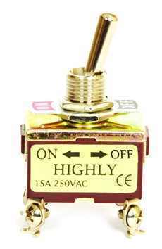T21 4P ON-OFF DPST Toggle Switch