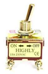 T21 4P ON-OFF DPST Toggle Switch