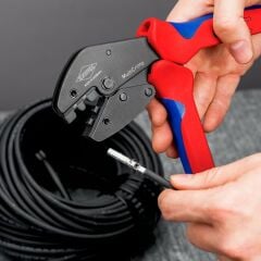Knipex 97 33 03 Değiştirilebilir Çeneli Pabuç Sıkma Pensesi