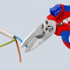 Knipex 95 05 20SB Açılı Elektrikçi Makası