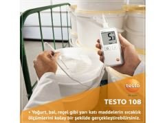 Testo 108 Kablolu Problu Sıcaklık Ölçer Termometre