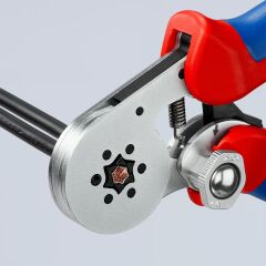 Knipex 97 55 14 Ayarlı Kablo Yüksük Sıkma Pensesi