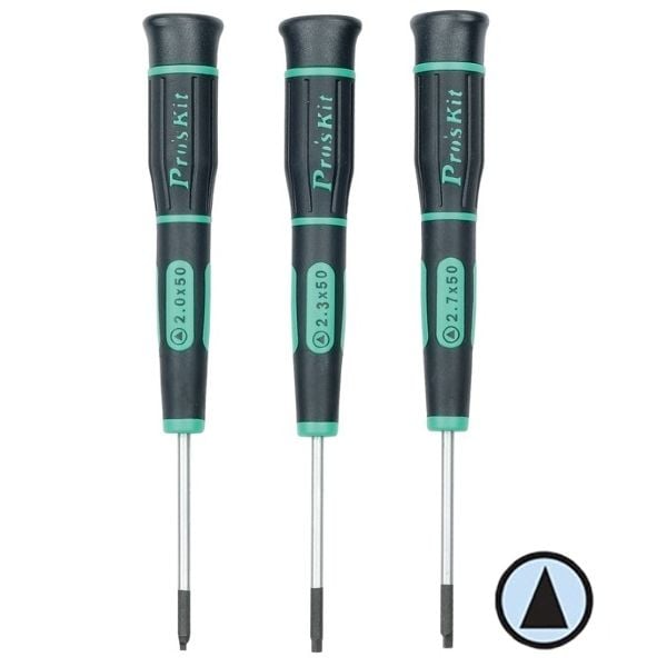 Proskit SD-081F Hassas Üçgen Tornavida Seti | 354,70 TL İndirimli
