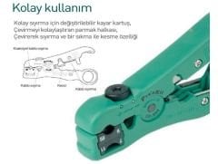 Proskit Cp-505 Koaksiyel Kablo Soyucu