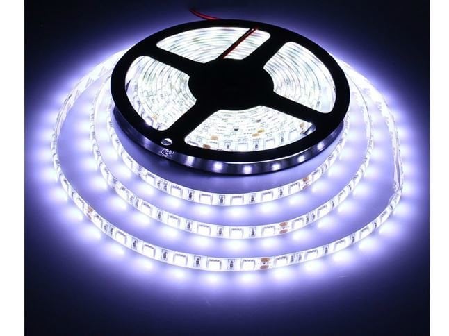 3 Çip 5 Metre İç Mekan Beyaz Şerit Led