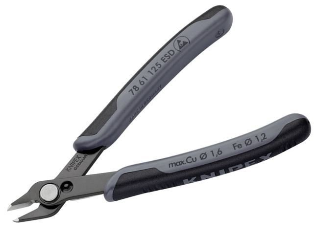 Knipex 78 61 125 ESD Antistatik Elektronikçi Yan Keski