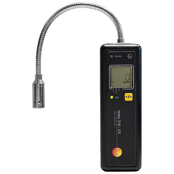 Testo 316-EX ATEX Sertifikalı Gaz Kaçak Dedektörü