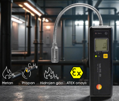 Testo 316-EX ATEX Sertifikalı Gaz Kaçak Dedektörü