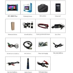 UpTech IPC-9800 Pro IP Kamera ve Kablo Test Cihazı