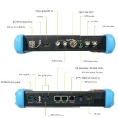 UpTech IPC-9800 Pro IP Kamera ve Kablo Test Cihazı