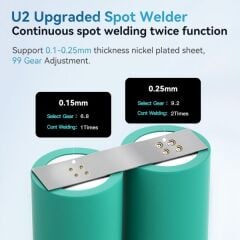 AWithZ U2 7500mAh Pil Punta Nokta Kaynak Makinesi