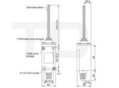CNTD CHL-5381 Metal Limit Switch
