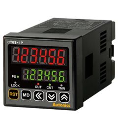 Autonics CT6S-1P2 24VAC/24-48VDC Dijital Sayıcı-Zamanlayıcı