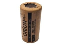 Orion 1.2V Ni-Cd SC 2200mAh Şarj Edilebilir Pil