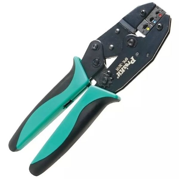 Proskit 6PK-301R Konnektör Terminal Sıkma Pensesi