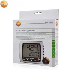 Testo 608-H2 Çok Hassas Sıcaklık ve Nem Ölçer Alarmlı